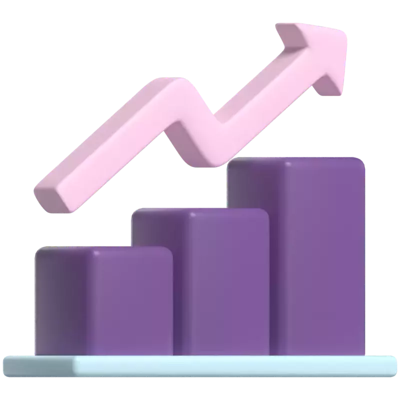 Growing Revenue Chart Icon